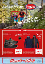 Hervis: Flugblatt