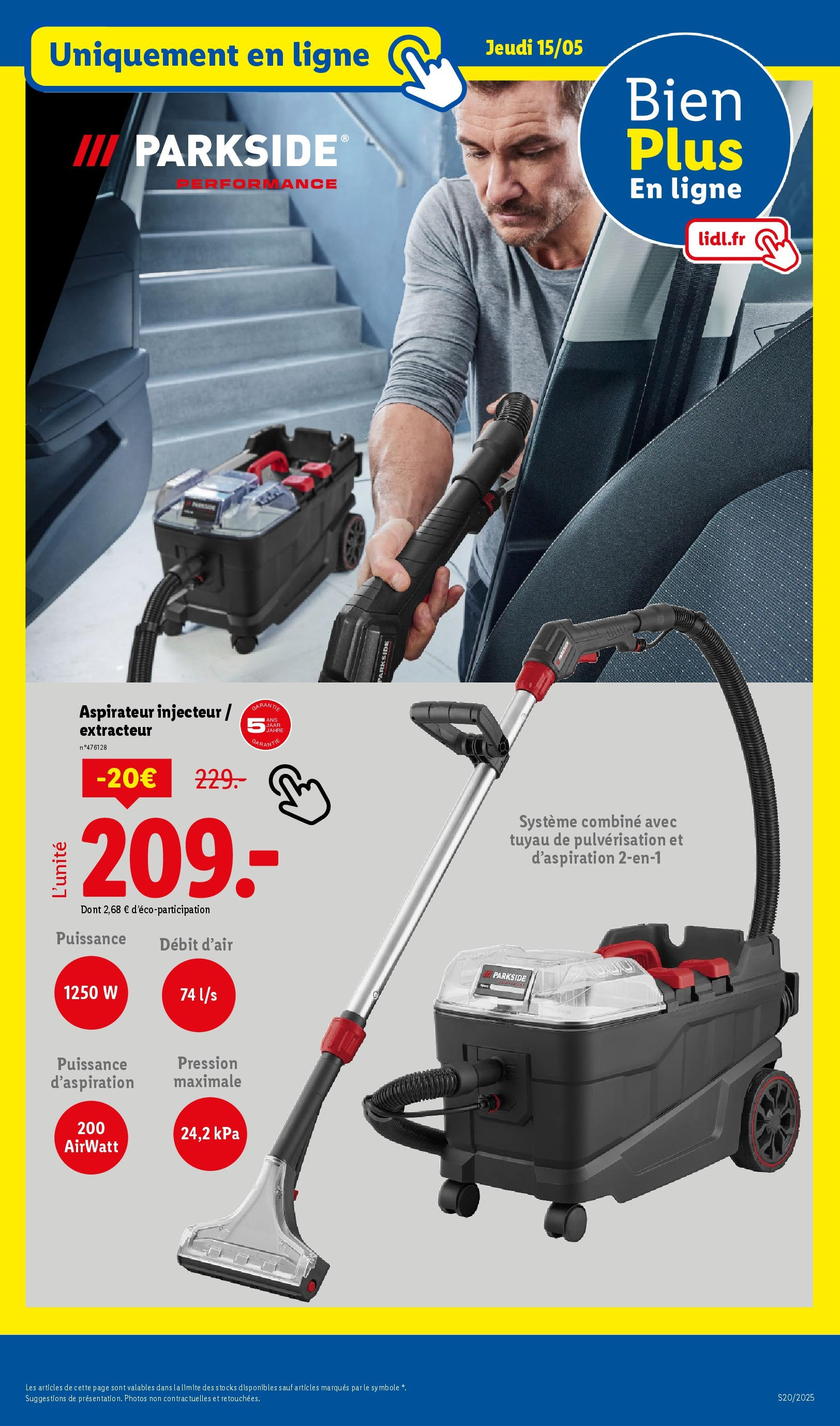 Catalogue LIDL du 14/05/2025 | Promo prospectus en ligne | Page: 41 | Produits: Aspirateur, Tuyau Catalogue LIDL du 14/05/2025 | Promo prospectus en ligne | Page: 41 | Produits: Aspirateur, Tuyau