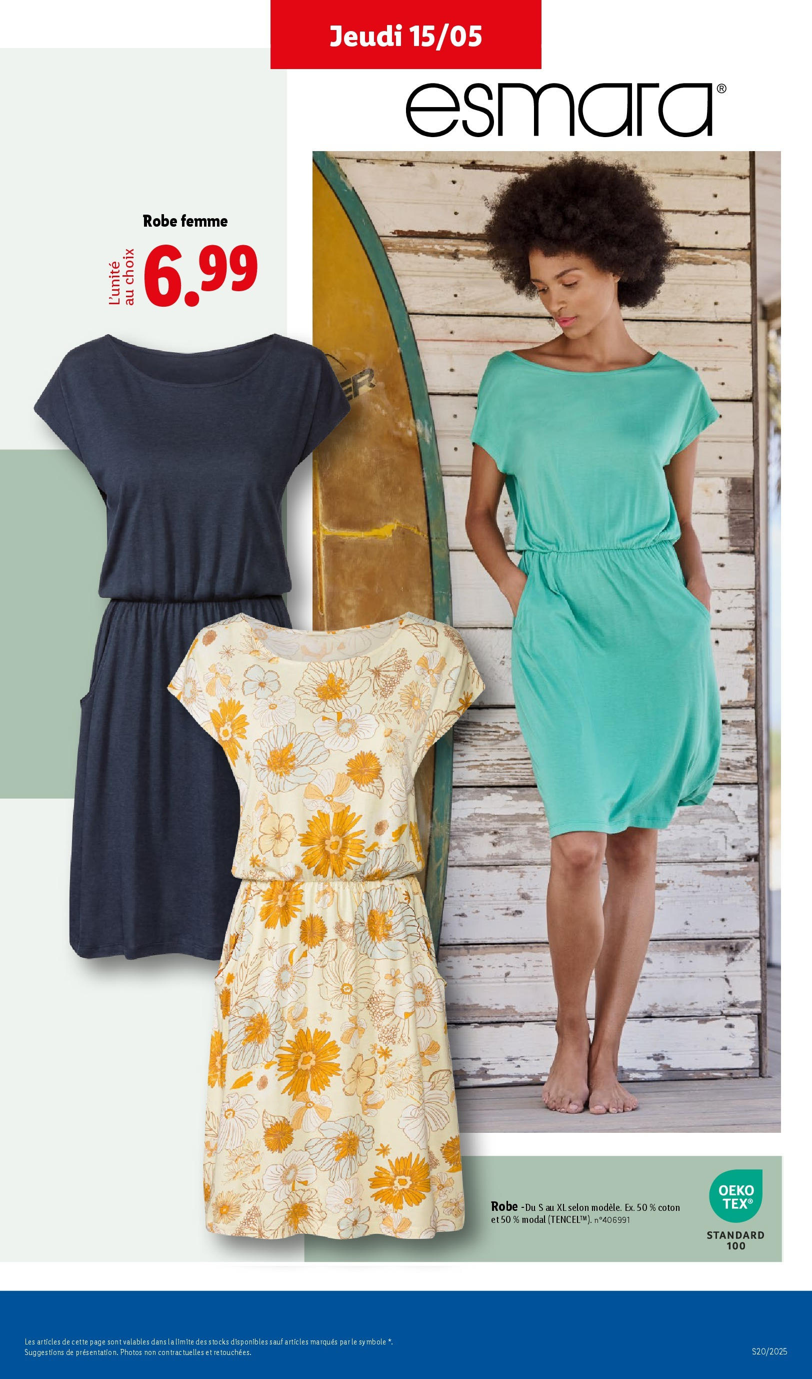 Catalogue LIDL du 14/05/2025 | Promo prospectus en ligne | Page: 49 | Produits: Robe, Coton Catalogue LIDL du 14/05/2025 | Promo prospectus en ligne | Page: 49 | Produits: Robe, Coton
