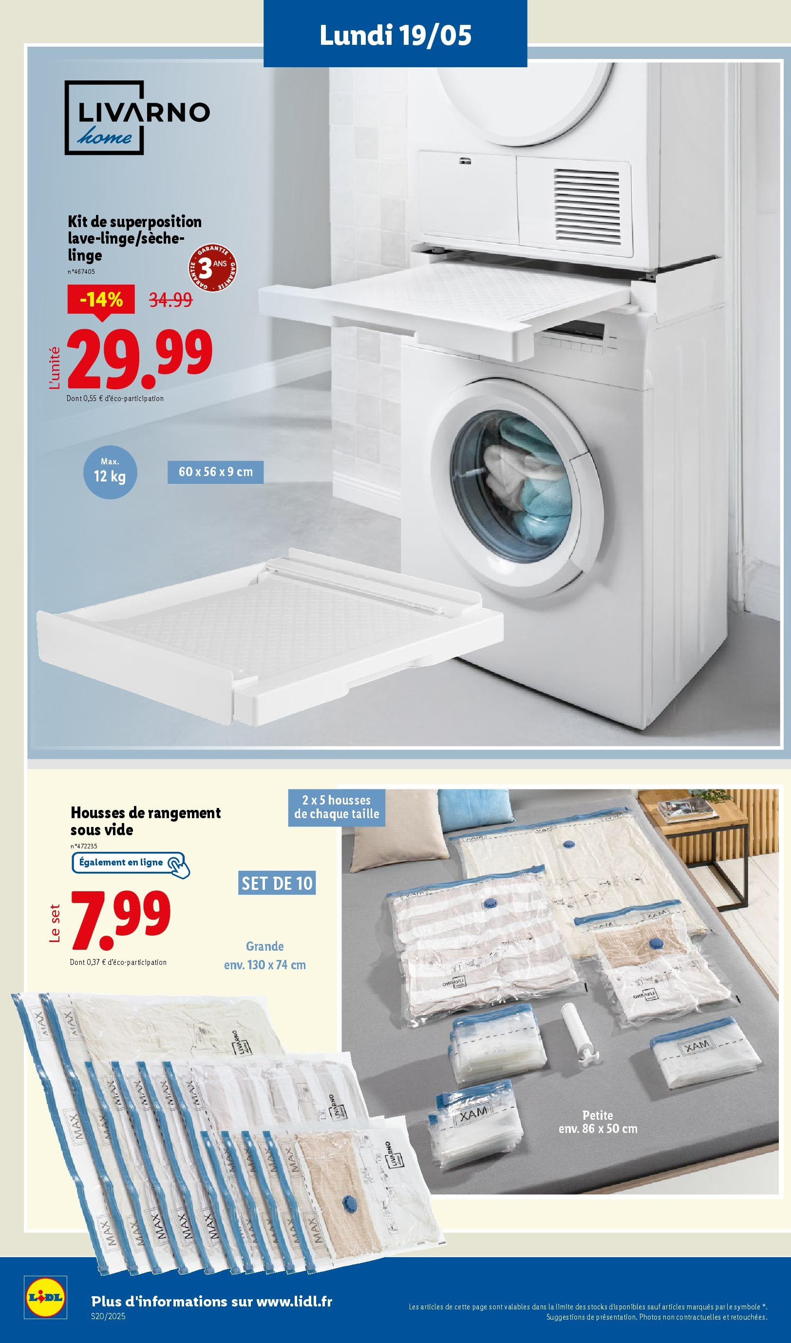 Catalogue LIDL du 14/05/2025 | Promo prospectus en ligne | Page: 64 Catalogue LIDL du 14/05/2025 | Promo prospectus en ligne | Page: 64