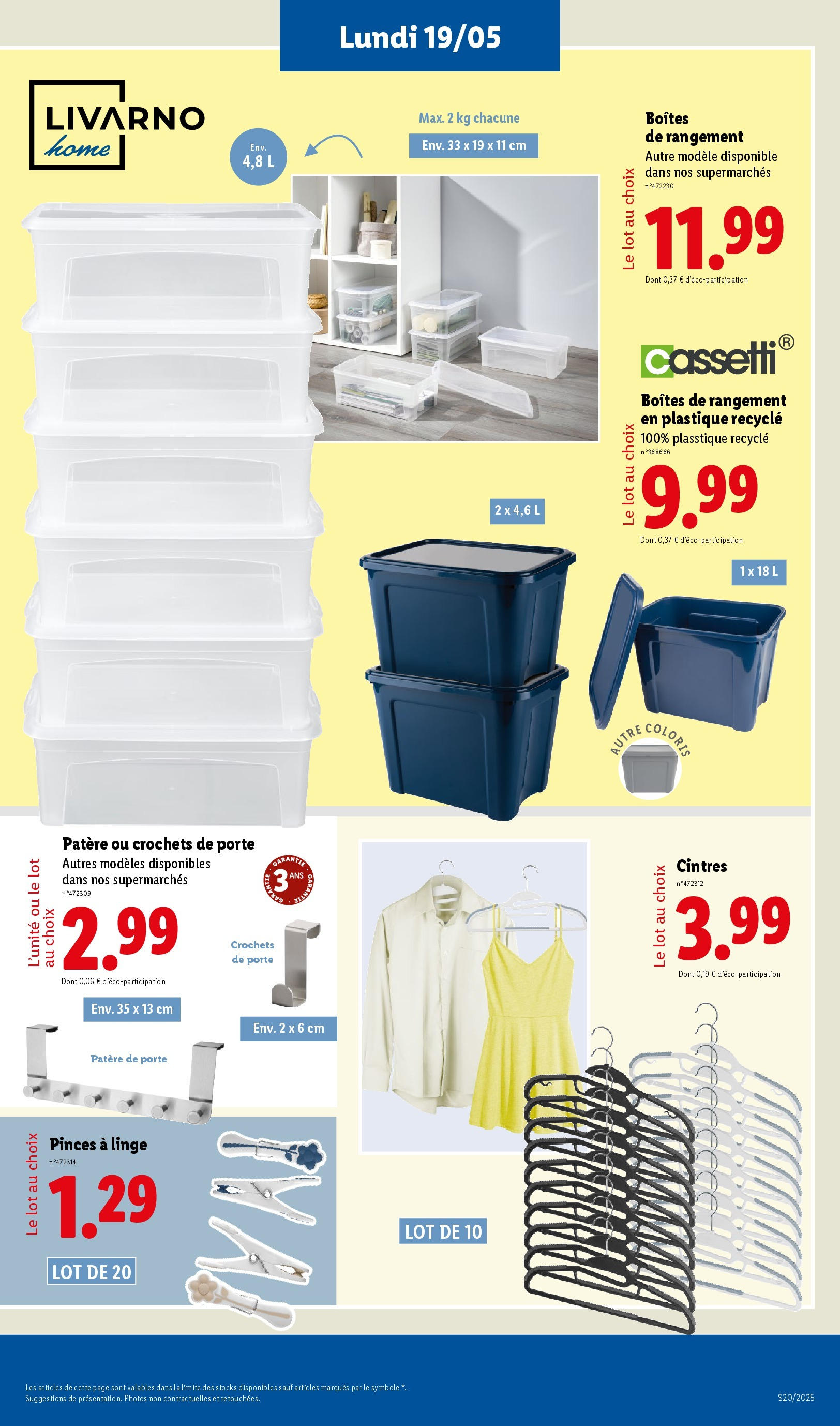 Catalogue LIDL du 14/05/2025 | Promo prospectus en ligne | Page: 65 | Produits: Pinces, Porte Catalogue LIDL du 14/05/2025 | Promo prospectus en ligne | Page: 65 | Produits: Pinces, Porte