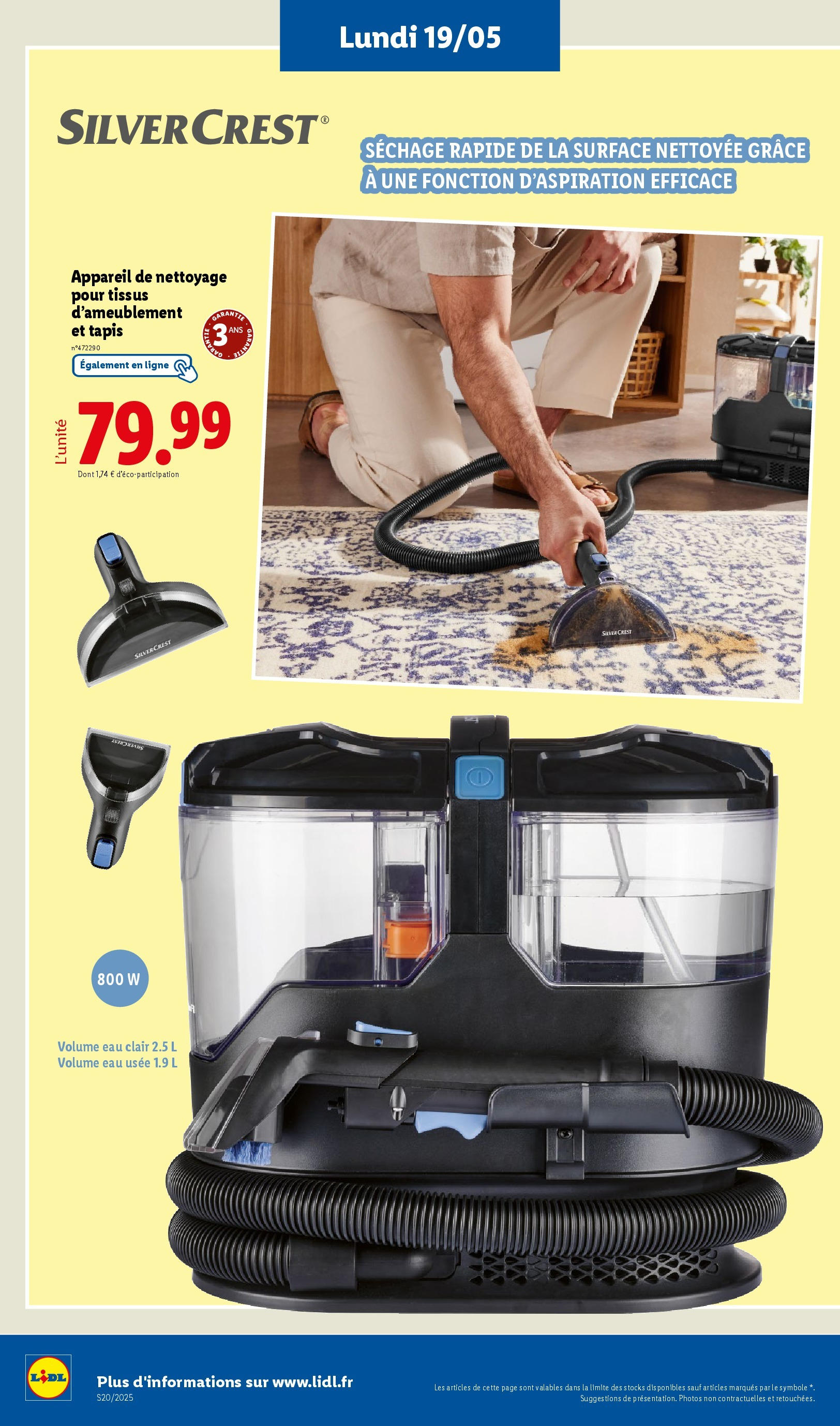 Catalogue LIDL du 14/05/2025 | Promo prospectus en ligne | Page: 68 | Produits: Tapis Catalogue LIDL du 14/05/2025 | Promo prospectus en ligne | Page: 68 | Produits: Tapis