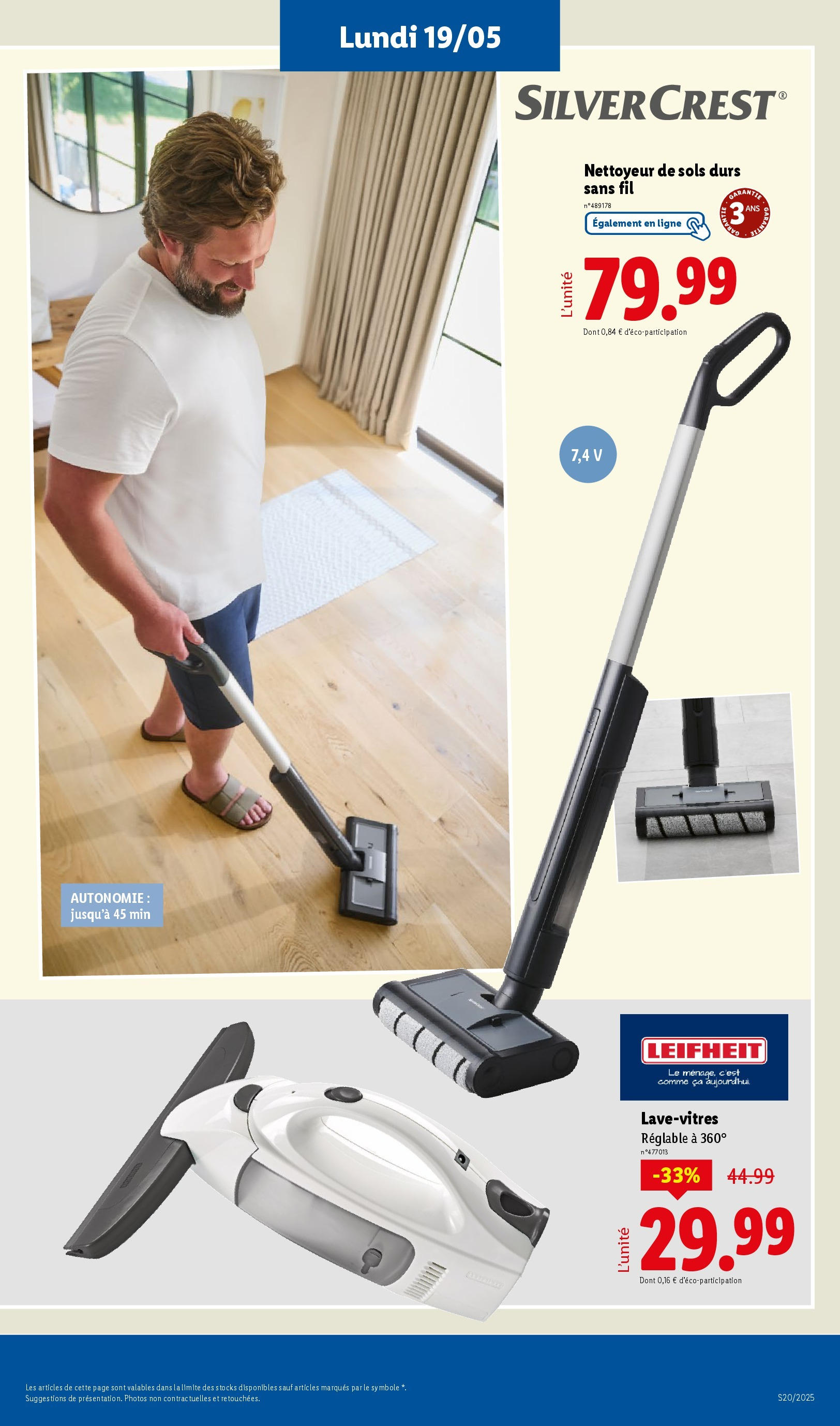 Catalogue LIDL du 14/05/2025 | Promo prospectus en ligne | Page: 69 Catalogue LIDL du 14/05/2025 | Promo prospectus en ligne | Page: 69