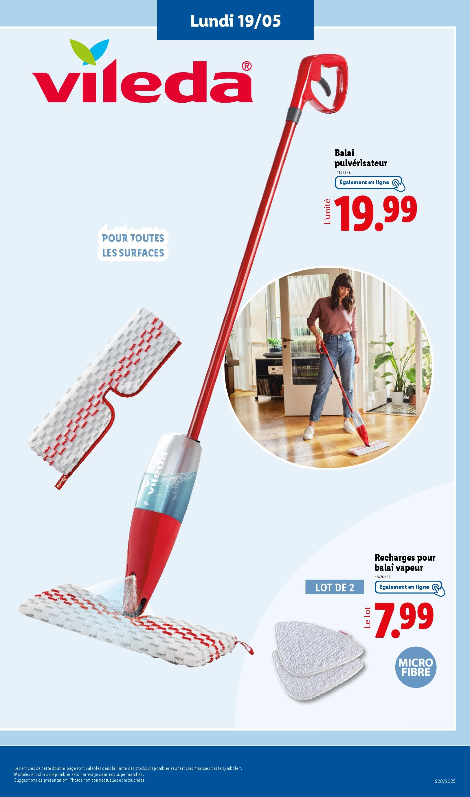 Catalogue LIDL du 14/05/2025 | Promo prospectus en ligne | Page: 71 | Produits: Balai, Vileda Catalogue LIDL du 14/05/2025 | Promo prospectus en ligne | Page: 71 | Produits: Balai, Vileda