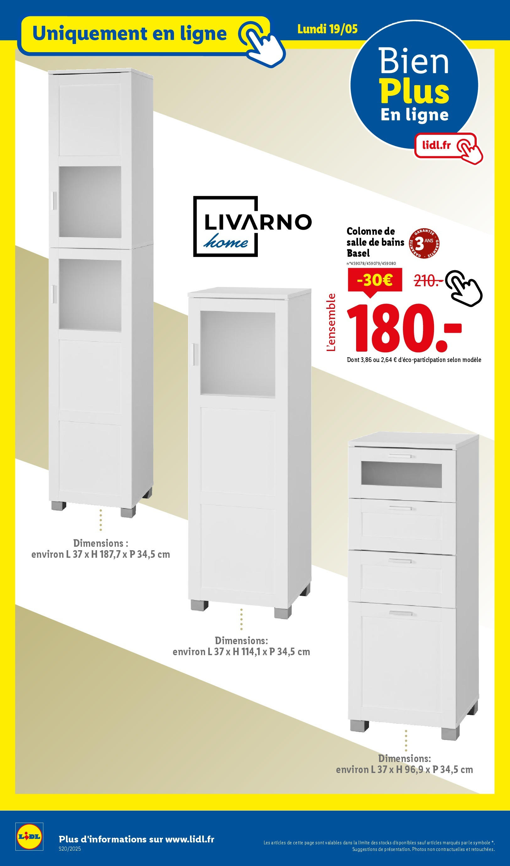 Catalogue LIDL du 14/05/2025 | Promo prospectus en ligne | Page: 78 Catalogue LIDL du 14/05/2025 | Promo prospectus en ligne | Page: 78
