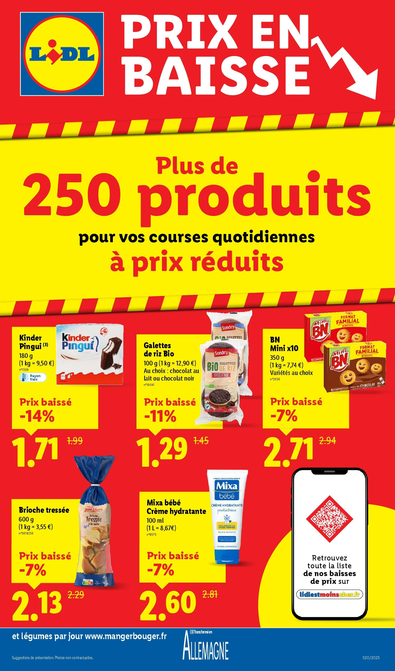 Catalogue LIDL du 14/05/2025 | Promo prospectus en ligne | Page: 15 | Produits: Crème hydratante, Lait, Riz, Crème Catalogue LIDL du 14/05/2025 | Promo prospectus en ligne | Page: 15 | Produits: Crème hydratante, Lait, Riz, Crème