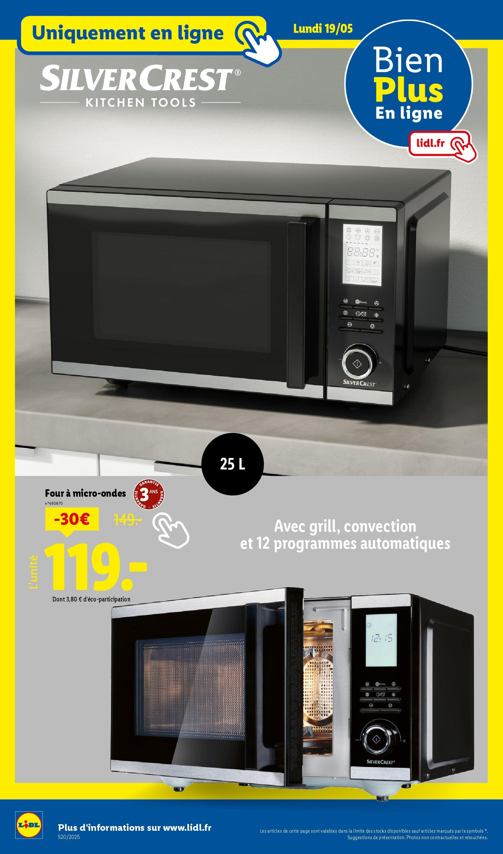 Catalogue LIDL du 14/05/2025 | Promo prospectus en ligne | Page: 82 | Produits: Four Catalogue LIDL du 14/05/2025 | Promo prospectus en ligne | Page: 82 | Produits: Four
