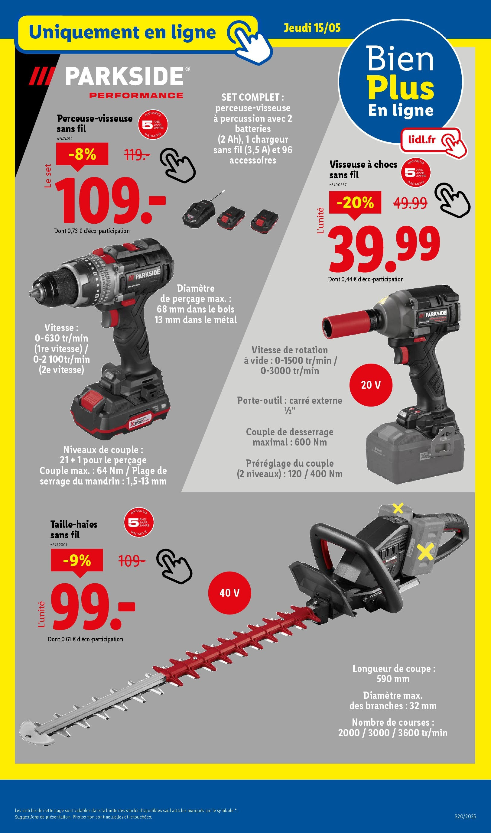 Catalogue LIDL du 14/05/2025 | Promo prospectus en ligne | Page: 43 Catalogue LIDL du 14/05/2025 | Promo prospectus en ligne | Page: 43