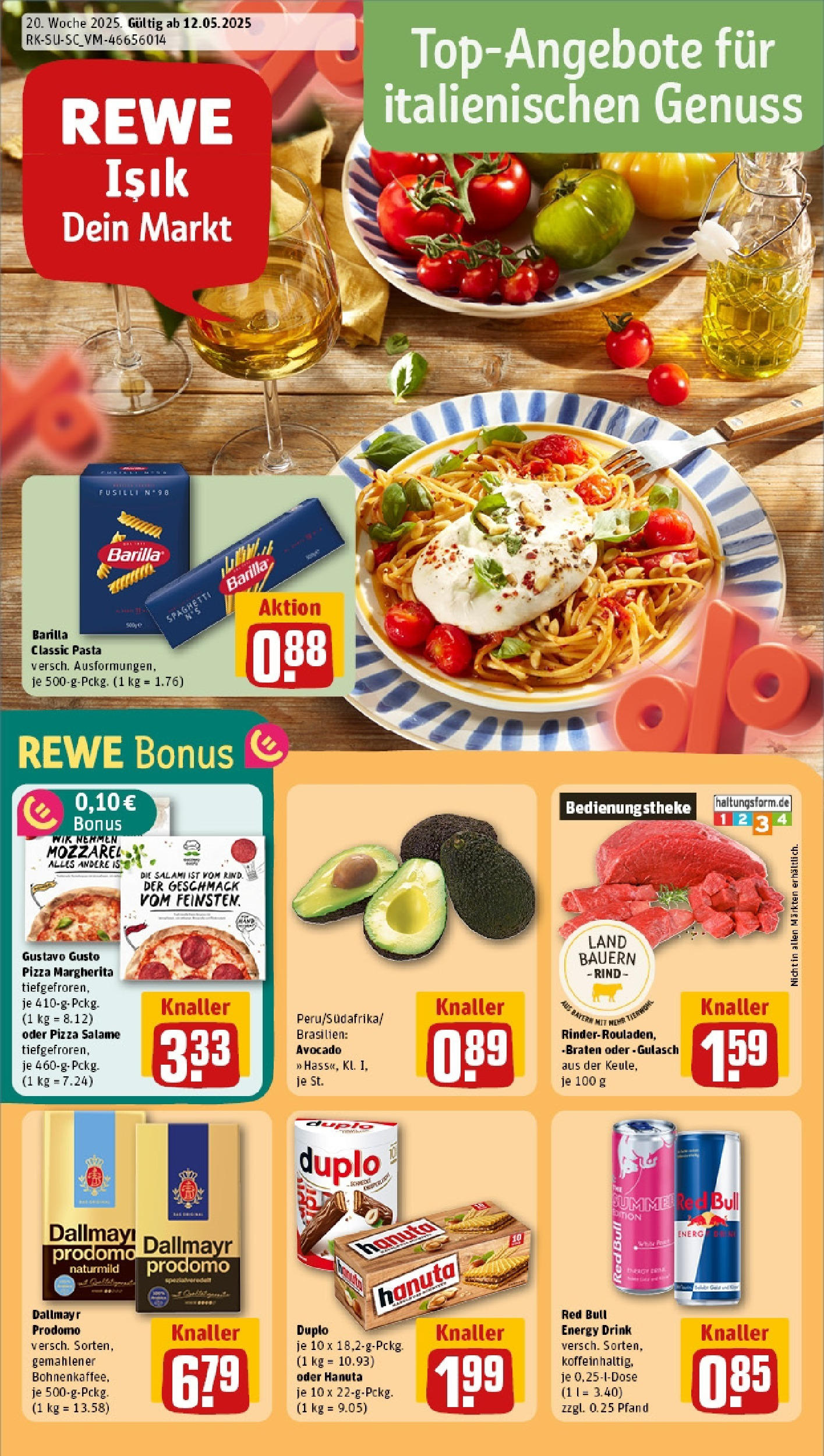 REWE Prospekt ab 12.05.2025 nächste Woche - München Vorschau von dem Prospekt des Geschäftes Rewe, gültig ab dem 12.05.2025