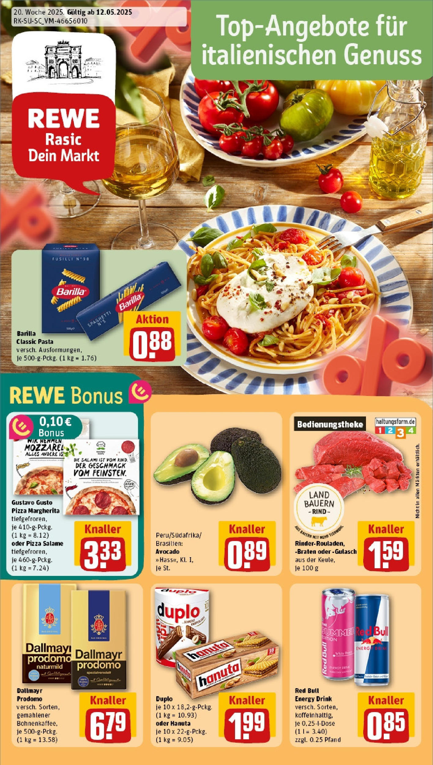 REWE Prospekt ab 12.05.2025 nächste Woche - München Vorschau von dem Prospekt des Geschäftes Rewe, gültig ab dem 12.05.2025