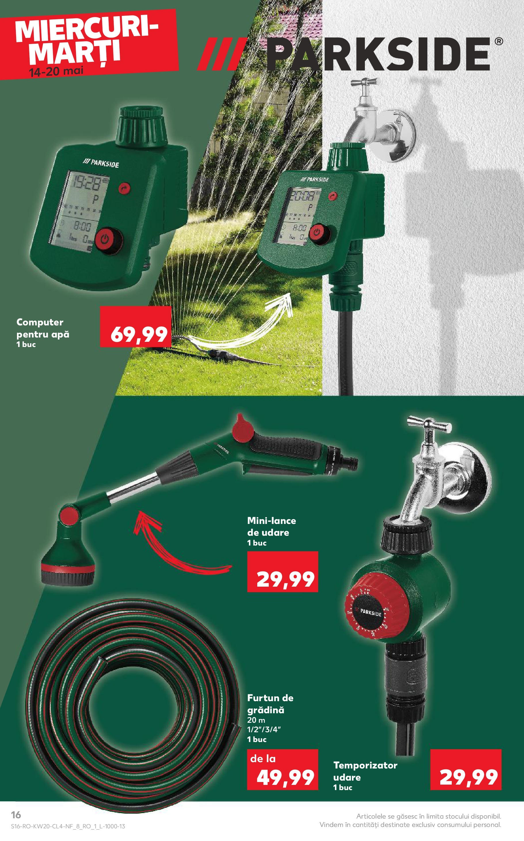 Catalog Kaufland - Sibiu Nonfood 14.05.2025 - Revista si Oferta | Pagină: 16 | Produse: Computer, Apă