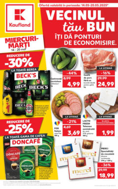 Previzualizarea de cataloage: Kaufland Catalog Kaufland până în data de 18.05.2025 valabil de la 13.05.2025