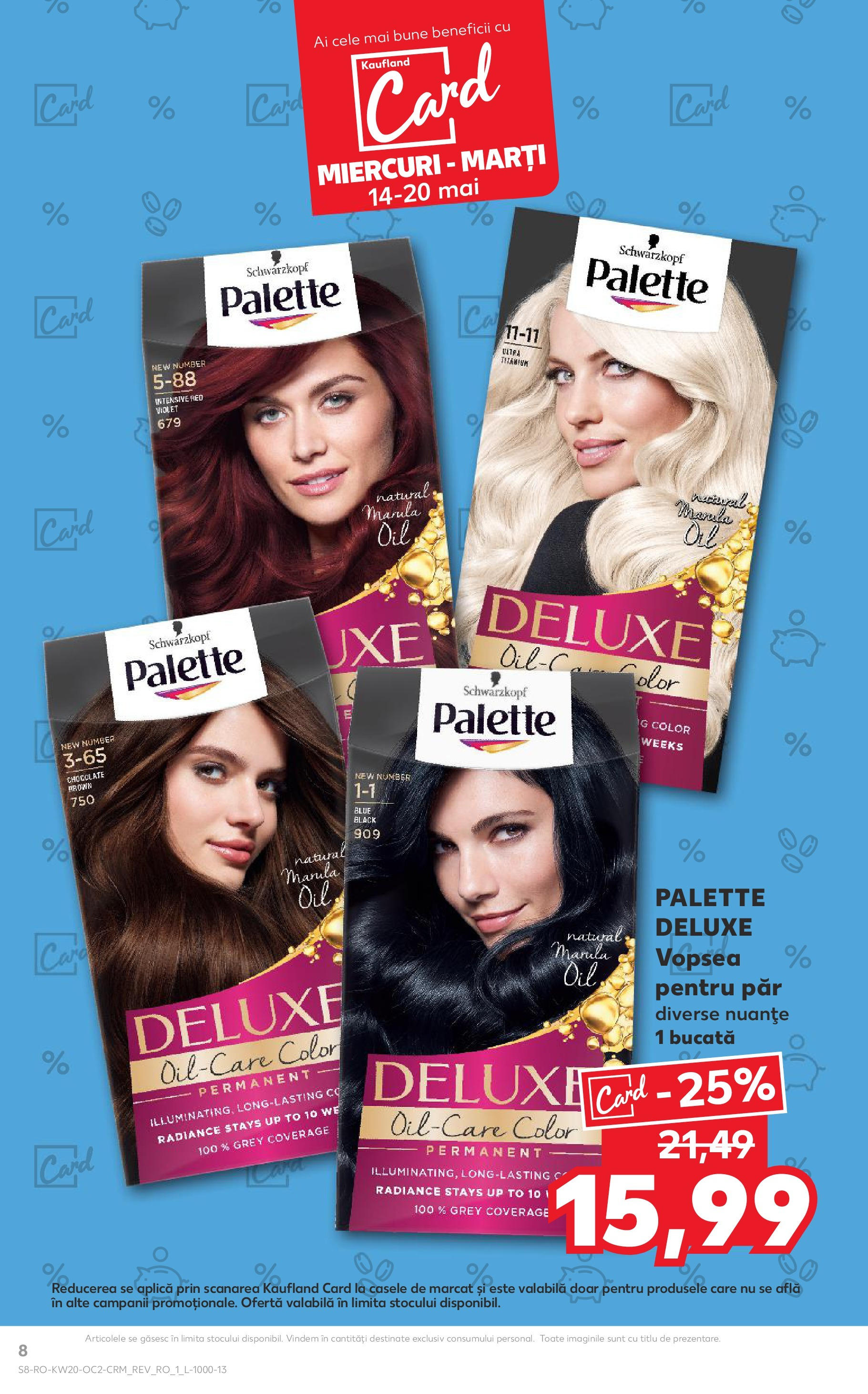 Kaufland - Catalog Kaufland până în data de 18.05.2025 13.05.2025 || Revista si Oferte | Pagină: 8 | Produse: Vopsea Kaufland - Catalog Kaufland până în data de 18.05.2025 13.05.2025 - Revista si Oferta | Pagină: 8 | Produse: Vopsea
