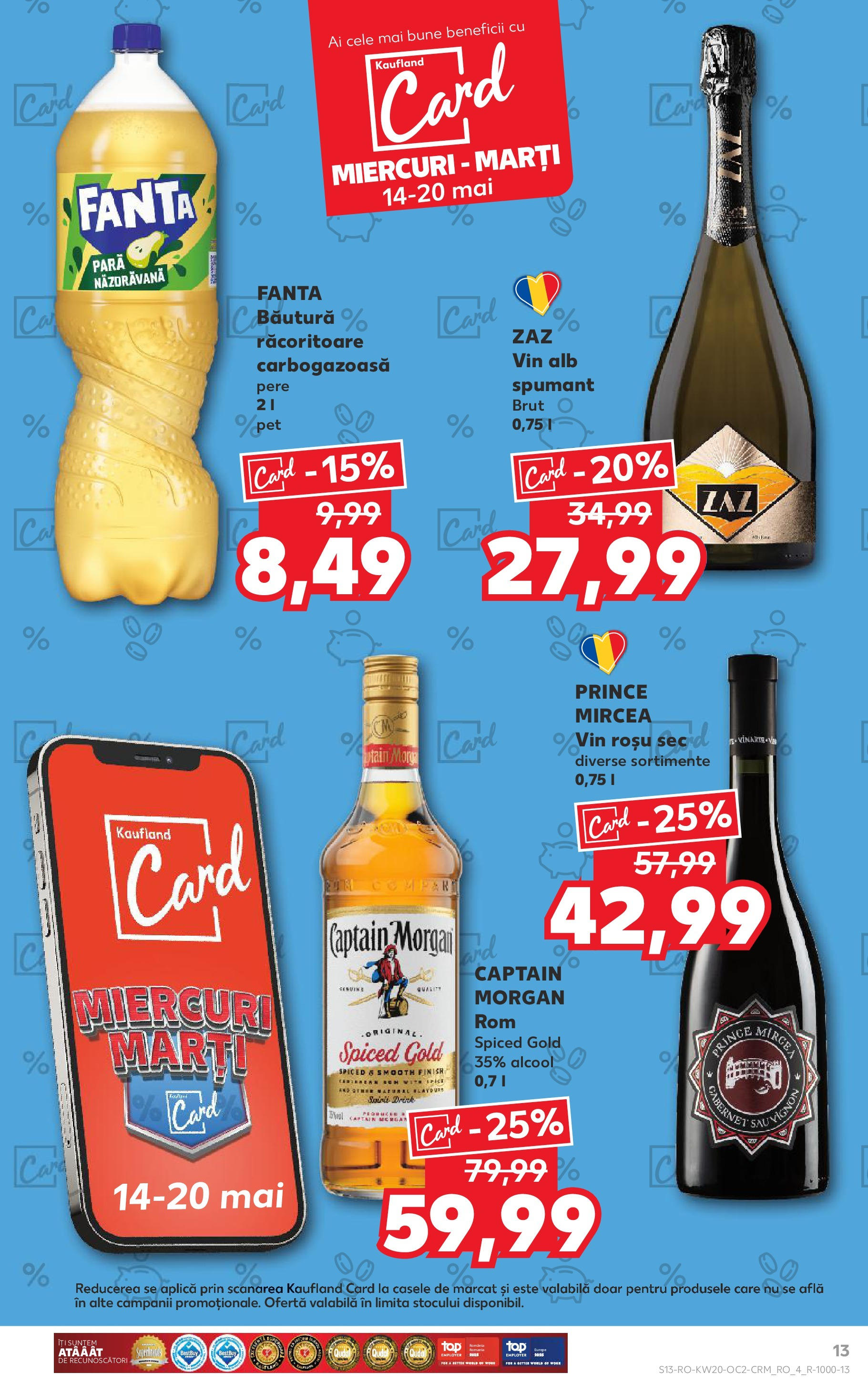 Kaufland - Catalog Kaufland până în data de 18.05.2025 13.05.2025 || Revista si Oferte | Pagină: 13 | Produse: Pară, Vin Kaufland - Catalog Kaufland până în data de 18.05.2025 13.05.2025 - Revista si Oferta | Pagină: 13 | Produse: Pară, Vin