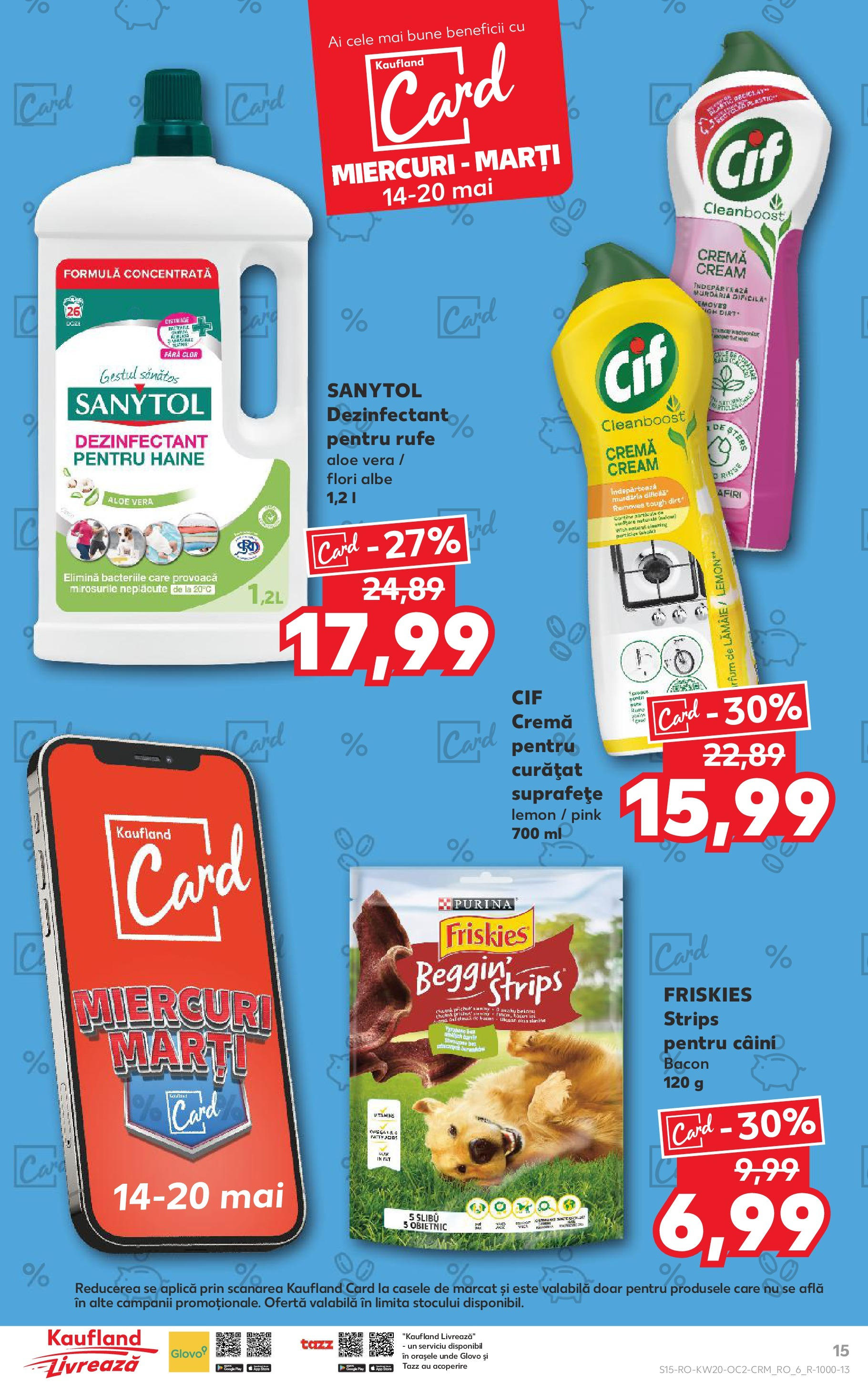 Kaufland - Catalog Kaufland până în data de 18.05.2025 13.05.2025 || Revista si Oferte | Pagină: 15 | Produse: Aloe vera, Bacon, Cremă, Lămâie Kaufland - Catalog Kaufland până în data de 18.05.2025 13.05.2025 - Revista si Oferta | Pagină: 15 | Produse: Aloe vera, Bacon, Cremă, Lămâie