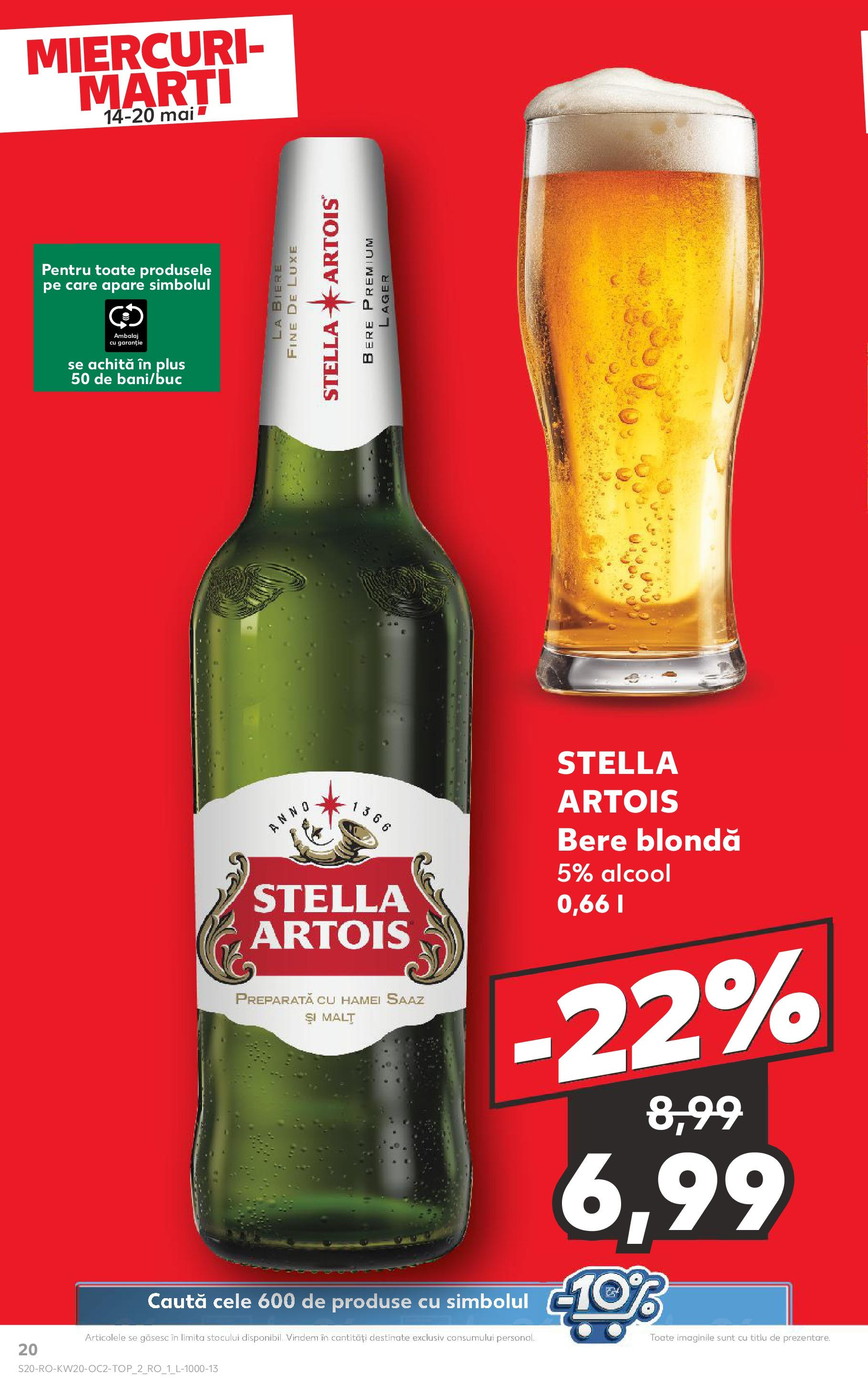 Kaufland - Catalog Kaufland până în data de 18.05.2025 13.05.2025 || Revista si Oferte | Pagină: 20 | Produse: Bere Kaufland - Catalog Kaufland până în data de 18.05.2025 13.05.2025 - Revista si Oferta | Pagină: 20 | Produse: Bere