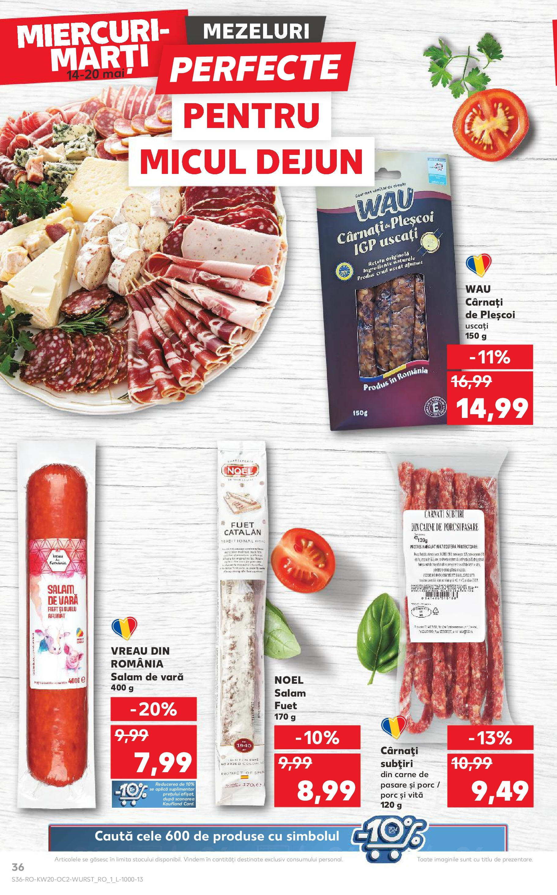 Kaufland - Catalog Kaufland până în data de 18.05.2025 13.05.2025 || Revista si Oferte | Pagină: 36 | Produse: Salam, Cârnați Kaufland - Catalog Kaufland până în data de 18.05.2025 13.05.2025 - Revista si Oferta | Pagină: 36 | Produse: Salam, Cârnați