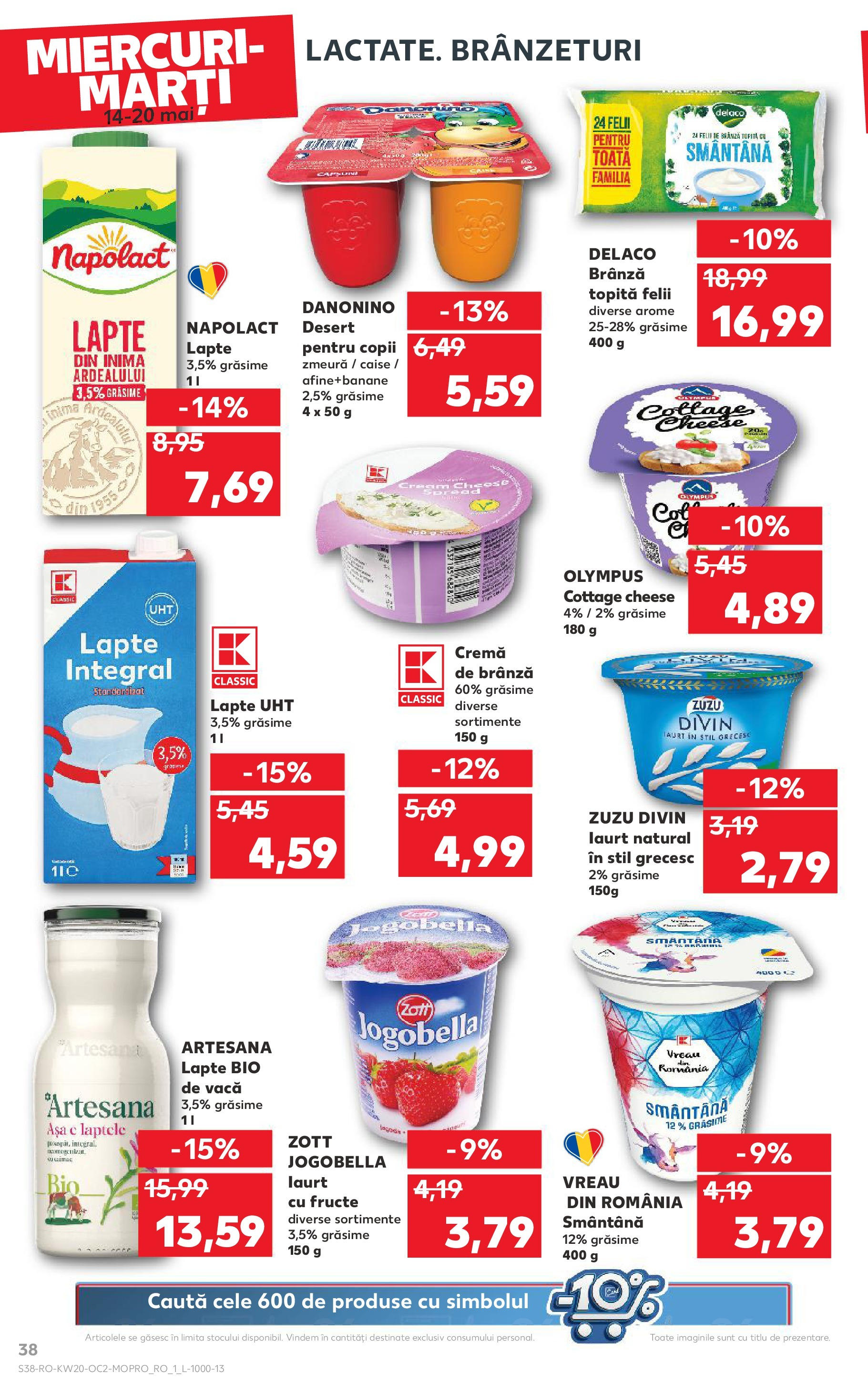 Kaufland - Catalog Kaufland până în data de 18.05.2025 13.05.2025 || Revista si Oferte | Pagină: 38 | Produse: Zmeură, Light Kedi Konservesi, Lapte, Ahtapot Kaufland - Catalog Kaufland până în data de 18.05.2025 13.05.2025 - Revista si Oferta | Pagină: 38 | Produse: Zmeură, Light Kedi Konservesi, Lapte, Ahtapot