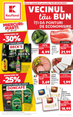 Kaufland - Catalog Kaufland până în data de 18.05.2025 – previzualizare al pliantului de la Kaufland valabil de la 13.05.2025