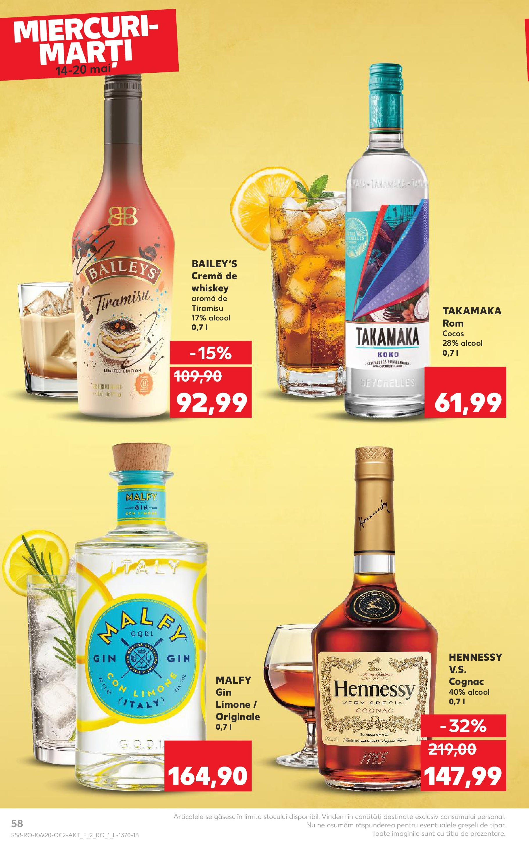 Catalog Kaufland - Râșnov 14.05.2025 || Revista si Oferte | Pagină: 58 | Produse: Cremă, Tiramisu, Whiskey Catalog Kaufland - Râșnov 14.05.2025 - Revista si Oferta | Pagină: 58 | Produse: Cremă, Tiramisu, Whiskey