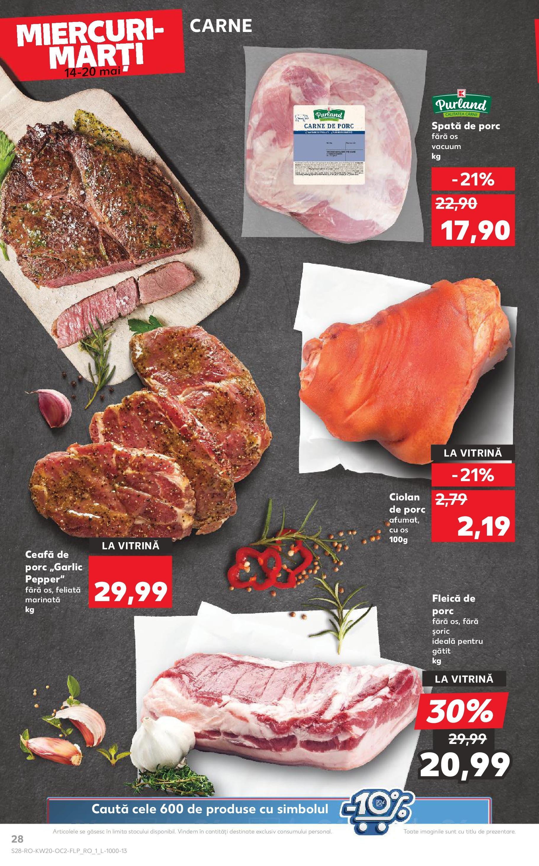 Kaufland - Catalog Kaufland până în data de 18.05.2025 13.05.2025 || Revista si Oferte | Pagină: 28 | Produse: Keçeli kalem, Vitrină, Carne De Porc, Fleică Kaufland - Catalog Kaufland până în data de 18.05.2025 13.05.2025 - Revista si Oferta | Pagină: 28 | Produse: Keçeli kalem, Vitrină, Carne De Porc, Fleică