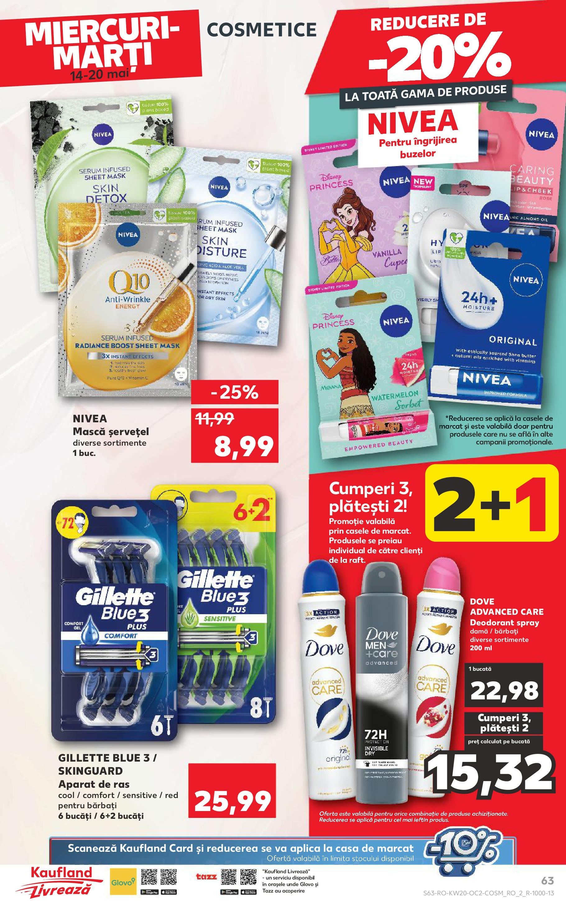 Kaufland - Catalog Kaufland până în data de 18.05.2025 13.05.2025 || Revista si Oferte | Pagină: 63 | Produse: Serum, Aparat De Ras, Aloe vera, Deodorant Kaufland - Catalog Kaufland până în data de 18.05.2025 13.05.2025 - Revista si Oferta | Pagină: 63 | Produse: Serum, Aparat De Ras, Aloe vera, Deodorant