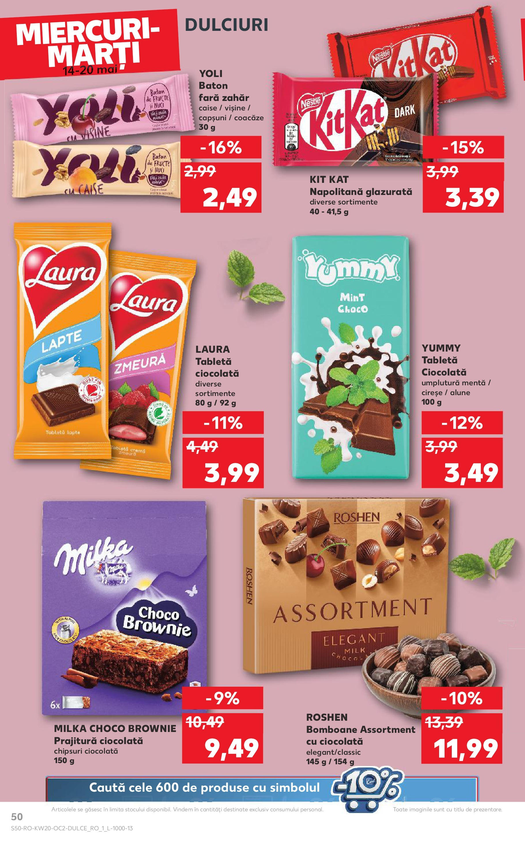 Kaufland - Catalog Kaufland până în data de 18.05.2025 13.05.2025 || Revista si Oferte | Pagină: 50 | Produse: Zmeură, Tabletă, Căpșuni, Chipsuri Kaufland - Catalog Kaufland până în data de 18.05.2025 13.05.2025 - Revista si Oferta | Pagină: 50 | Produse: Zmeură, Tabletă, Căpșuni, Chipsuri