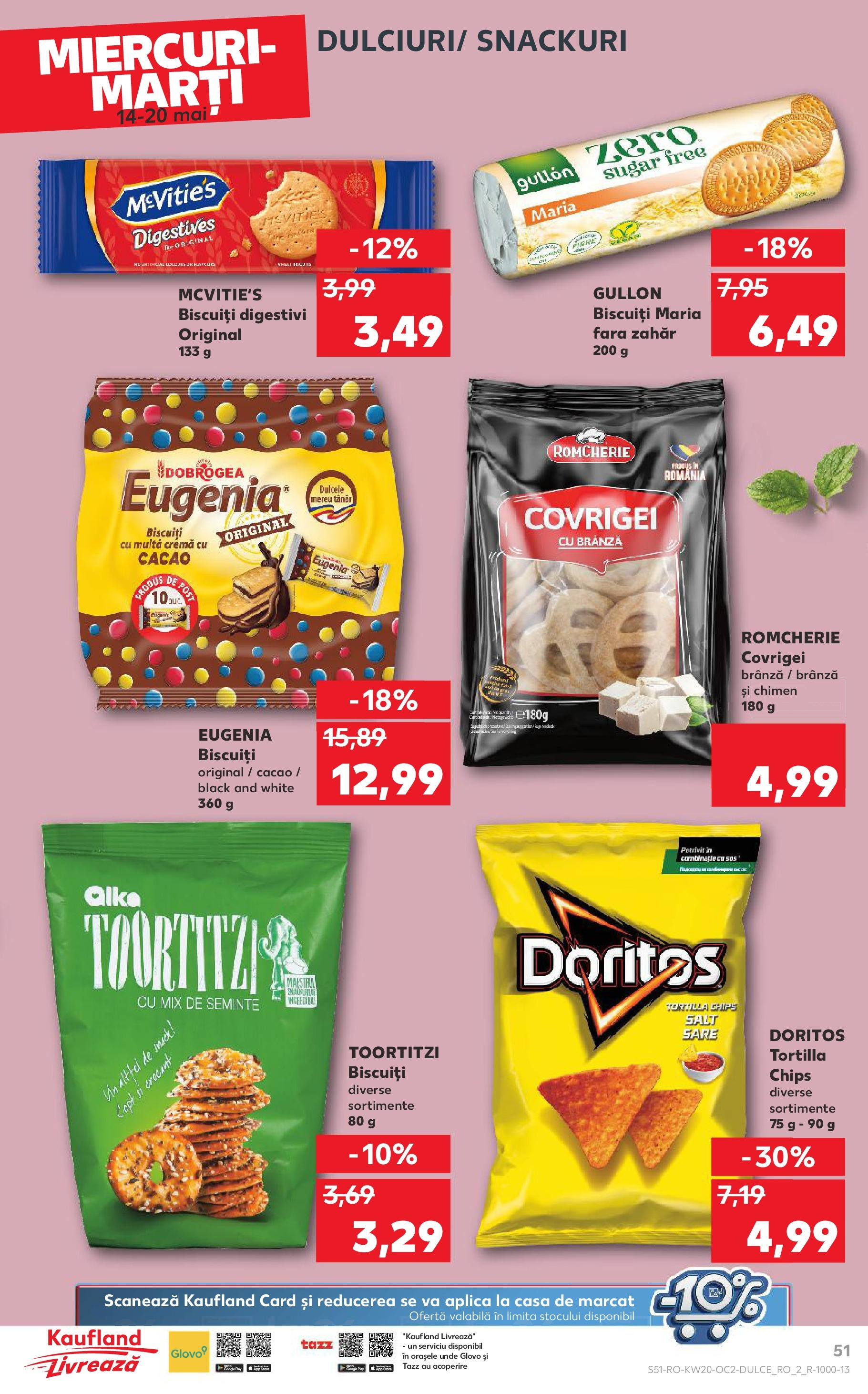 Kaufland - Catalog Kaufland până în data de 18.05.2025 13.05.2025 || Revista si Oferte | Pagină: 51 | Produse: Semințe, Covrigei, Brânză, Sos Kaufland - Catalog Kaufland până în data de 18.05.2025 13.05.2025 - Revista si Oferta | Pagină: 51 | Produse: Semințe, Covrigei, Brânză, Sos