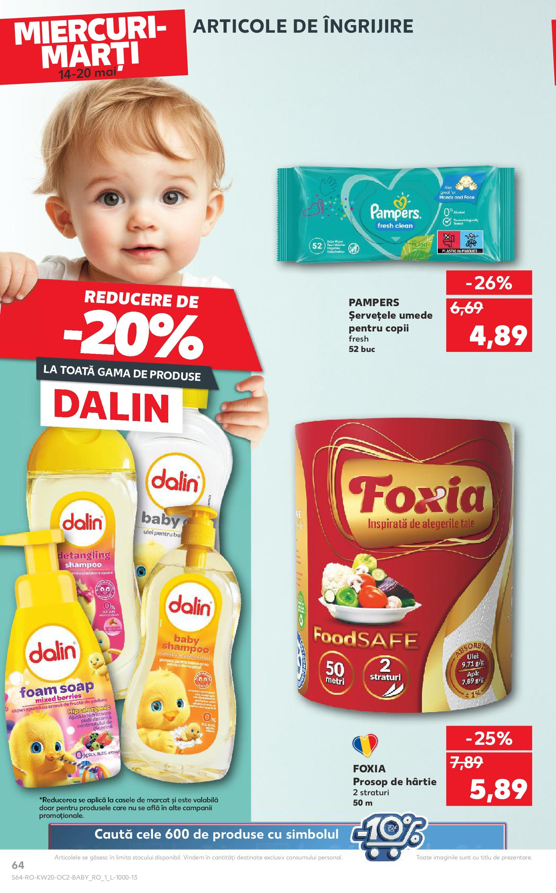 Kaufland - Catalog Kaufland până în data de 18.05.2025 13.05.2025 || Revista si Oferte | Pagină: 64 | Produse: Pomelo, Șervețele umede, Apă, Fructe Kaufland - Catalog Kaufland până în data de 18.05.2025 13.05.2025 - Revista si Oferta | Pagină: 64 | Produse: Pomelo, Șervețele umede, Apă, Fructe