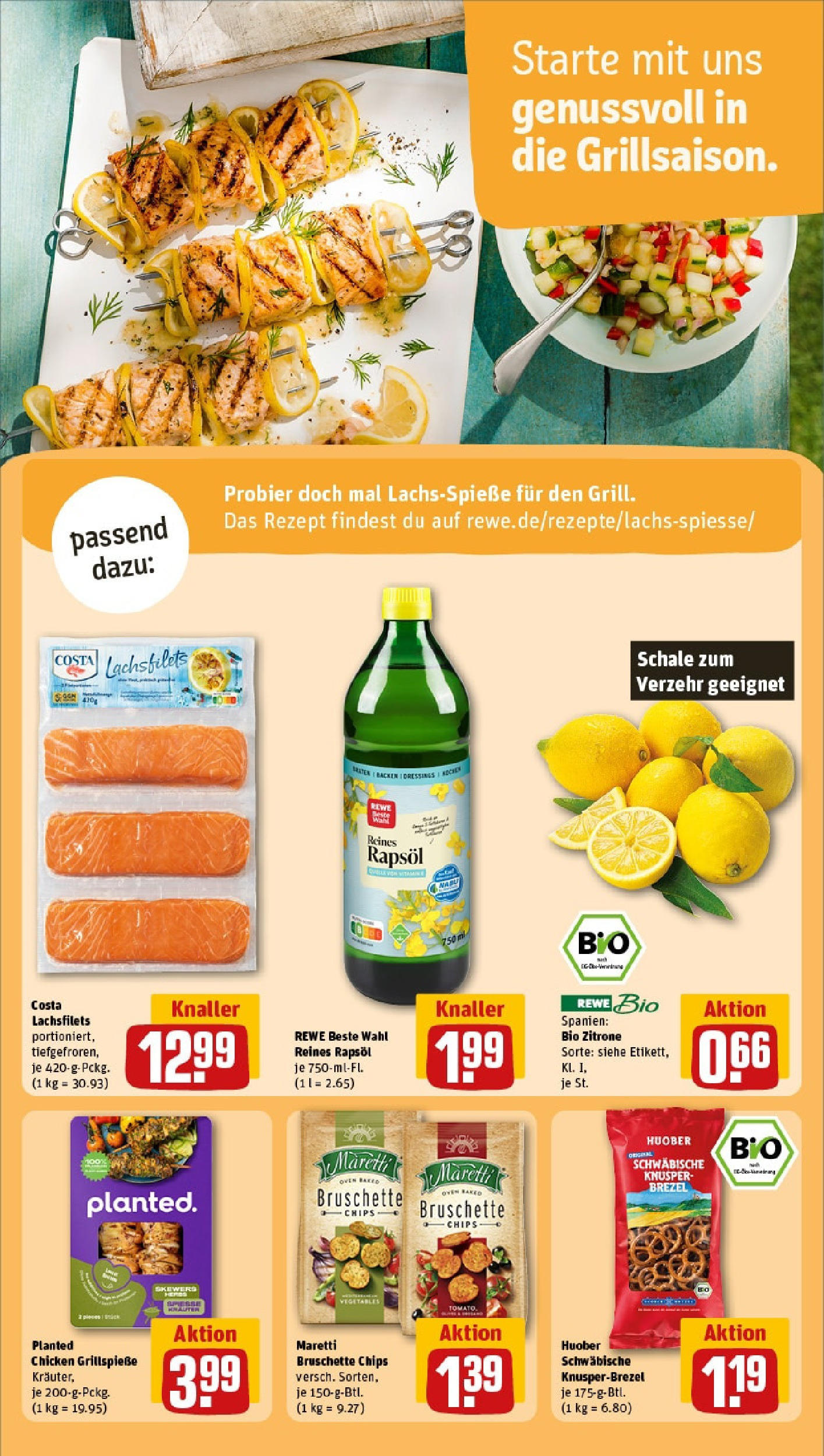 Rewe - Rewe: Wochenangebote (ab 11.05.2025) zum Blättern » Angebote | Seite: 20 | Produkte: Rapsöl, Zitrone, Chips Rewe - Rewe: Wochenangebote (ab 11.05.2025) zum Blättern » Angebote | Seite: 20 | Produkte: Rapsöl, Zitrone, Chips