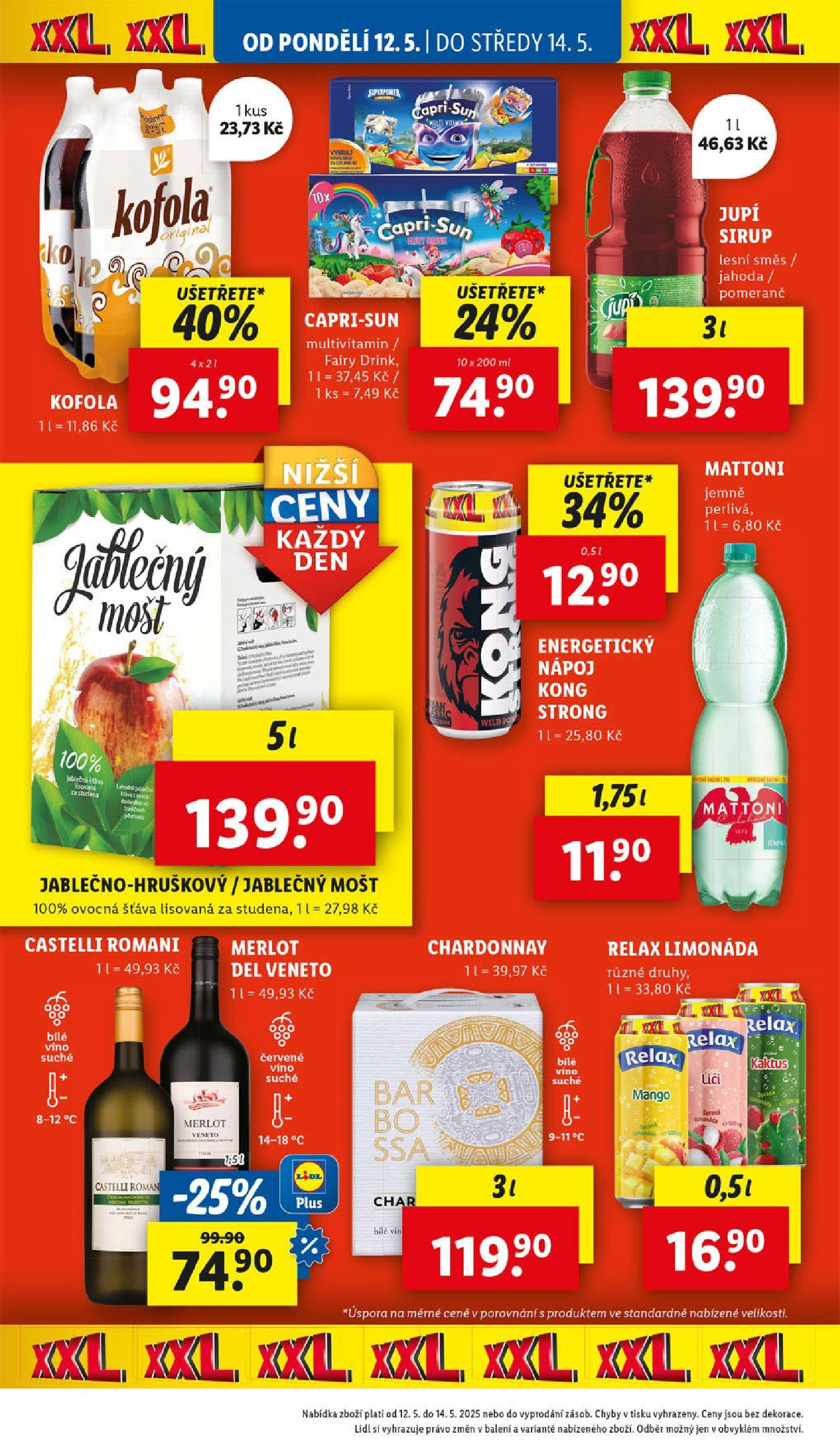 LIDL leták | 12.05.2025 | Akční leták příští týden | Strana: 20 Lidl leták od 12.05.2025 - Nový akční leták | Strana: 20