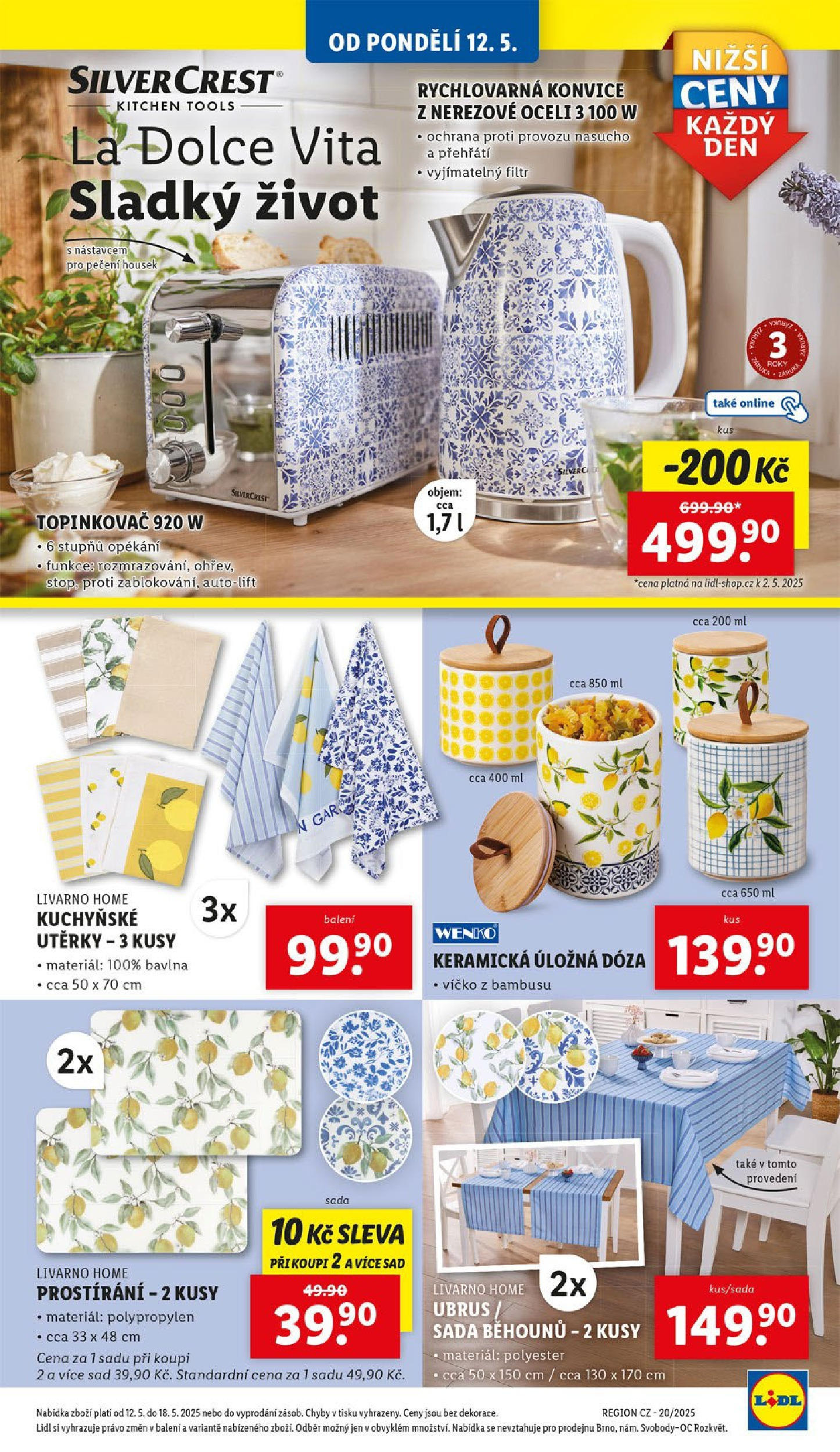 LIDL leták | 12.05.2025 | Akční leták příští týden | Strana: 39 Lidl leták od 12.05.2025 - Nový akční leták | Strana: 39