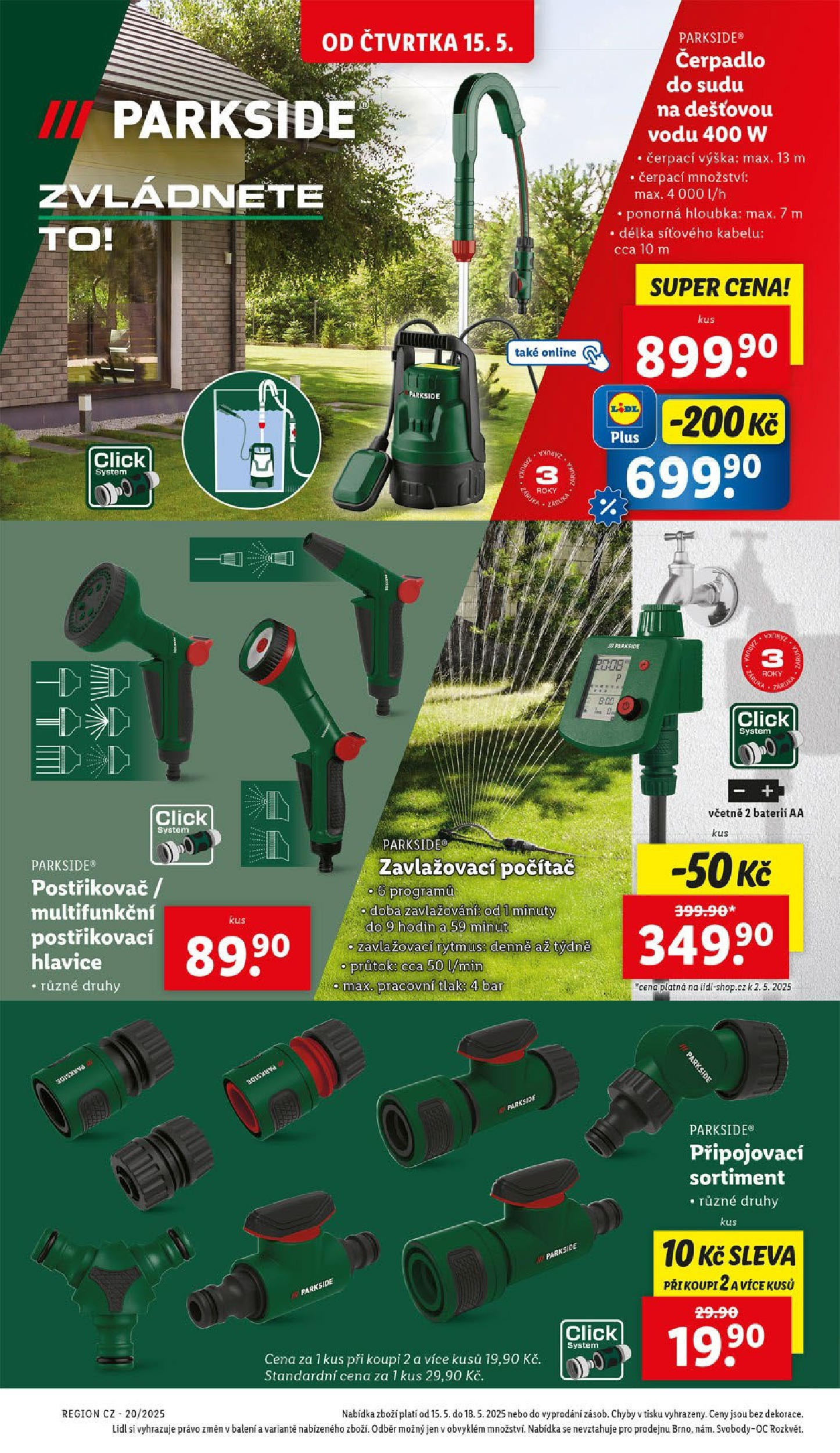 LIDL leták | 13.05.2025 | Akční leták příští týden | Strana: 38 | Produkty: Parkside, Čerpadlo do sudu, Čerpadlo, Postřikovač Lidl leták od 13.05.2025 - Nový akční leták | Strana: 38 | Produkty: Parkside, Čerpadlo do sudu, Čerpadlo, Postřikovač