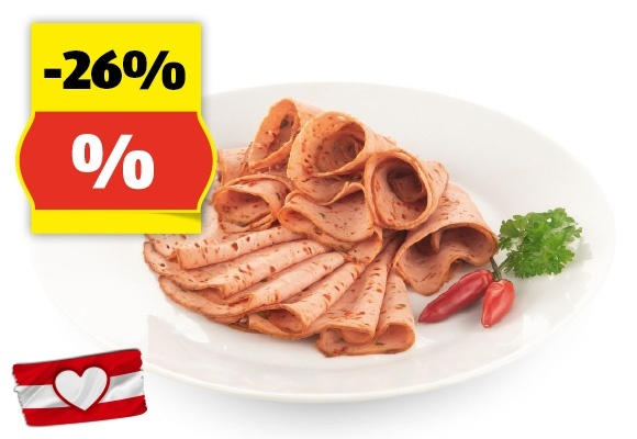 GENUSS 100% AUS ÖSTERREICH Gourmet-Leberkäse, 250 g