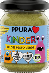 PPURA Pesto, cremiges Pesto Verde für Kinder