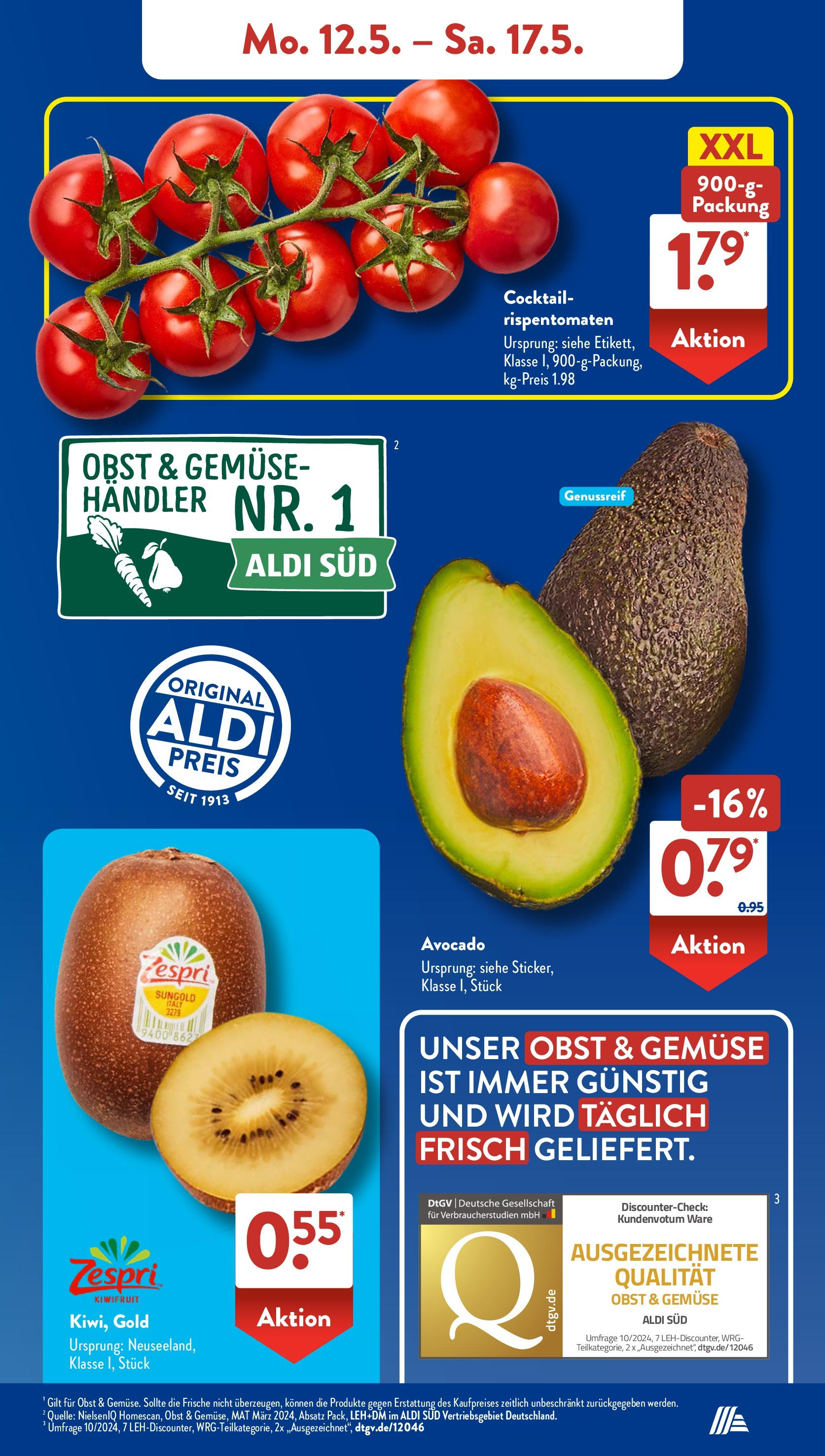 Aldi Süd - Aldi Süd: Wochenangebote (ab 11.05.2025) zum Blättern | Seite: 5 | Produkte: Avocado, Gemüse, Obst, Kiwi Aldi Süd - Aldi Süd: Wochenangebote (ab 11.05.2025) zum Blättern | Seite: 5 | Produkte: Avocado, Gemüse, Obst, Kiwi