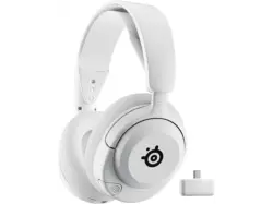 Steel Series Arctis Nova 5, Over-ear Gaming Headset Bluetooth Weiß