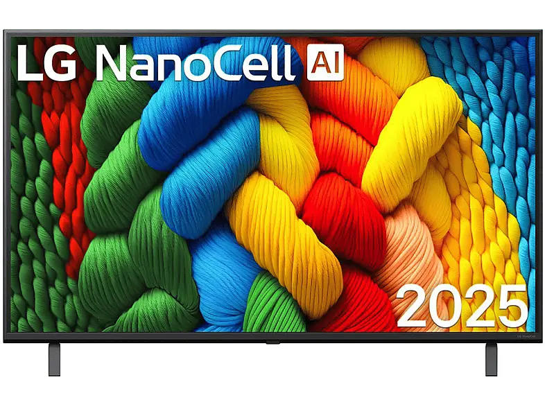 LG Electronics 43nano80A6B (2025) 43 Zoll 4K NanoCell Smart TV; LED TV