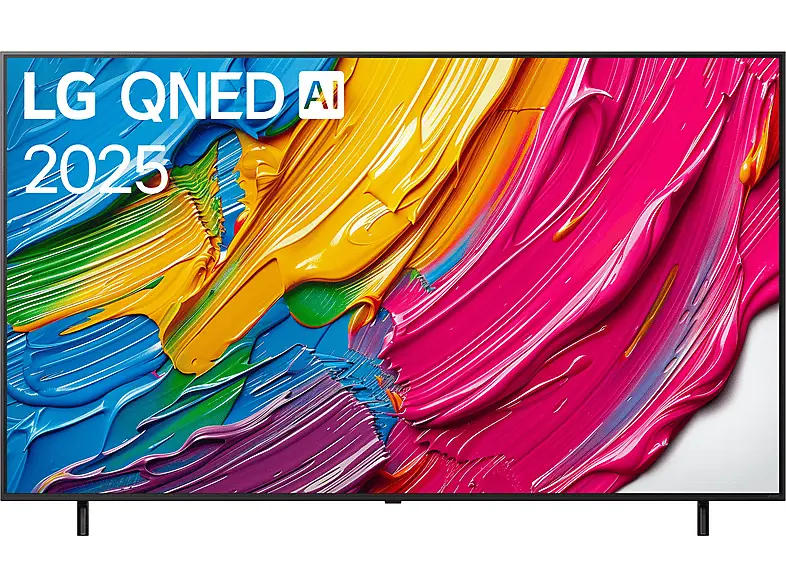LG Electronics 65QNED80A6A (2025) 65 Zoll 4K QNED TV mit Super Slim Design; LED TV
