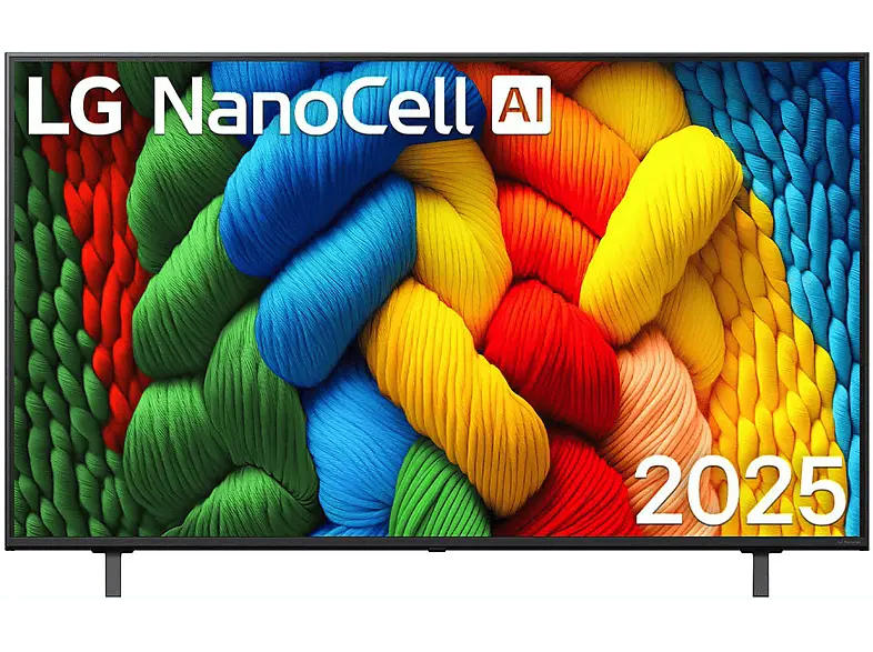 LG Electronics 55nano80A6B (2025) 55 Zoll 4K NanoCell Smart TV; LED TV