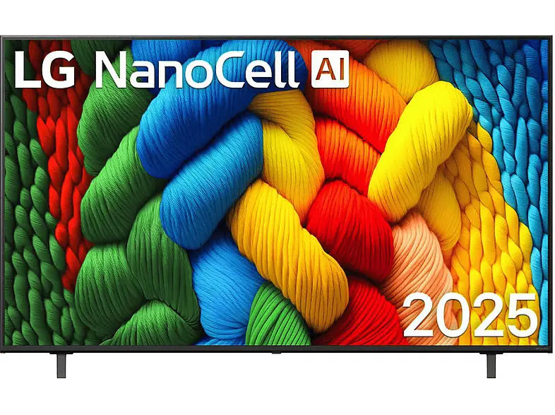 LG Electronics 65nano80A6B (2025) 65 Zoll 4K NanoCell Smart TV; LED TV