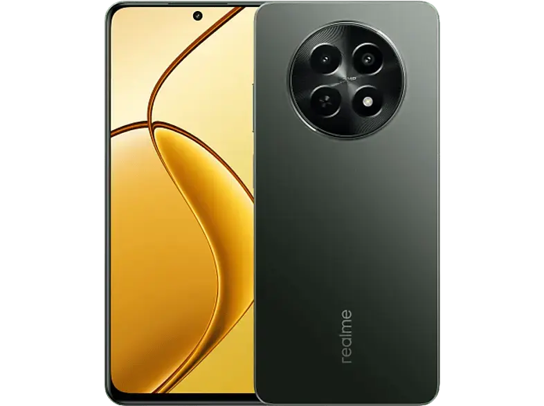 realme 12X 5G 256 GB, Glowing Black, Dual SIM