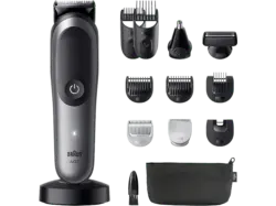Braun AIO7560 Bodygroomer, Grau/Schwarz, Akkubetrieb