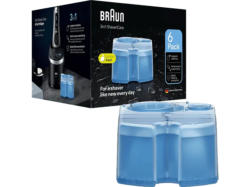 Braun Rasierer-Reinigungsstation Nachfüllkartuschen 6er-Pack; Rasierer-Zubehör