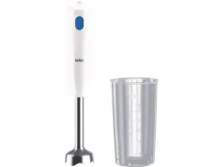 Braun MQ 10.001M WH Multiquick 1 Stabmixer (Weiß, 450 Watt, 600 ml)