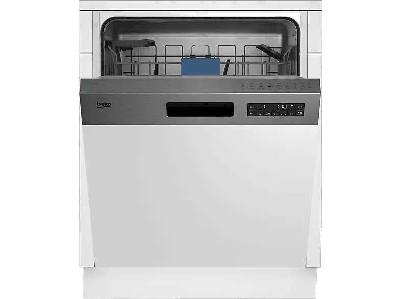 Beko BDSN28460X Geschirrspüler (Einbaugerät, Besteckkorb, 598 mm breit, 42 dB(A), A) mit 5 Jahre Geräteschutz