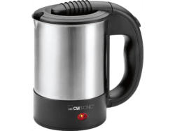 Clatronic WKR 3624 Wasserkocher (Silber, 0.5 l, 1000 Watt)