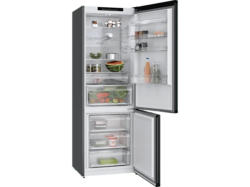 Bosch KGN49OCAF Serie 4 Kühl- und Gefrierkombination, Green Edition (A, 440 l, 2030 mm hoch, freistehend, No Frost (verminderte Eisbildung), Anthrazit)