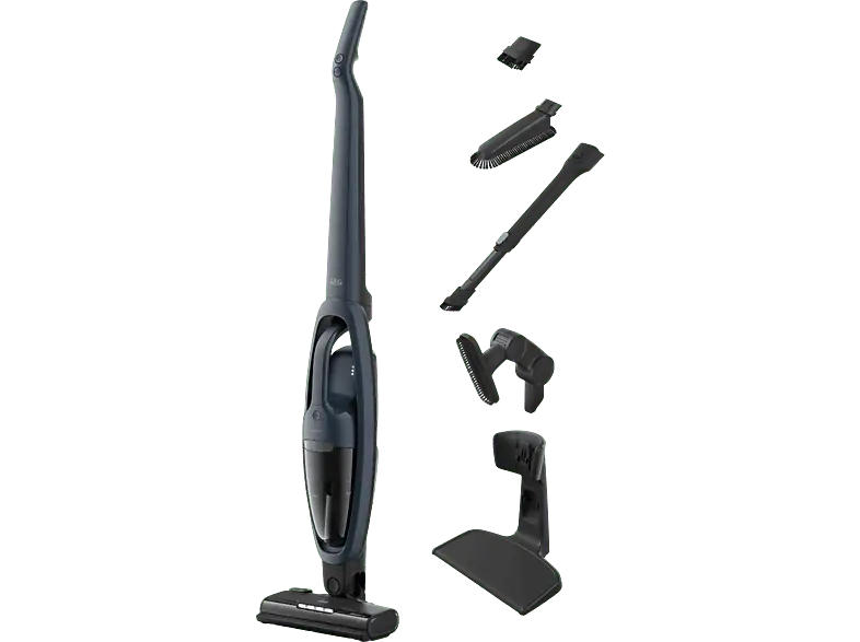 AEG clean 5000 AS52CB18DB Staubsauger (0,3 l, Akkulaufzeit: bis zu 45 Minuten, Denim Blue)