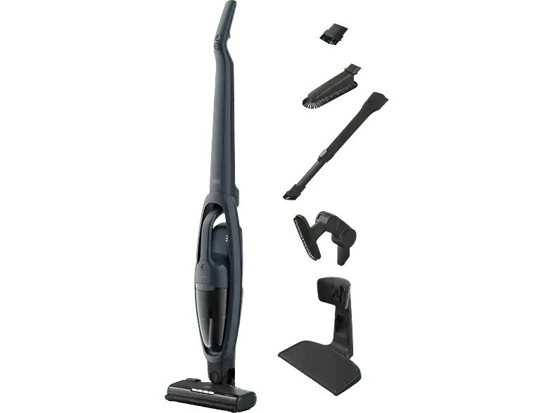 AEG clean 5000 AS52CB18DB Staubsauger (0,3 l, Akkulaufzeit: bis zu 45 Minuten, Denim Blue)